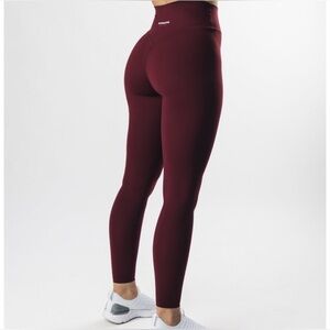 Alphalete Burgundy Leggings M